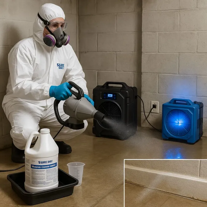 Sanitization and Odor Removal process in Woodville, WI