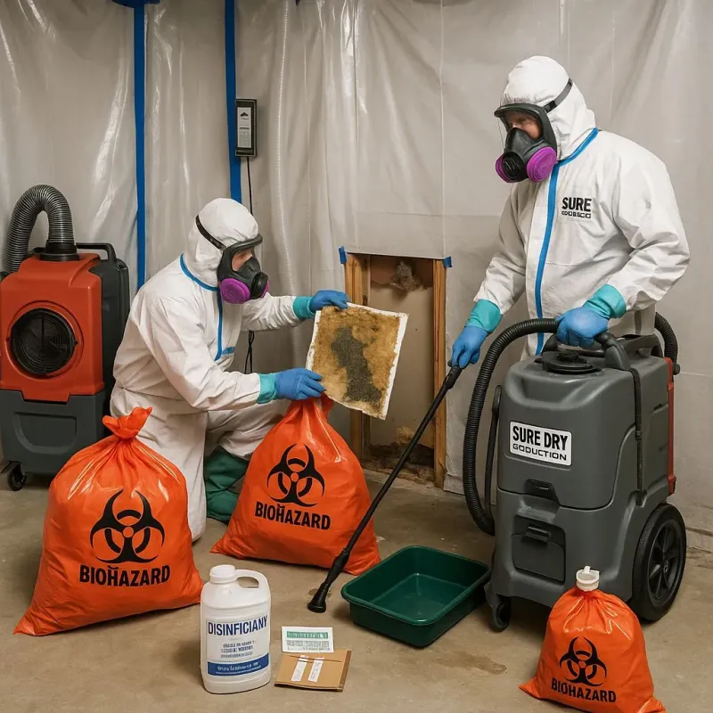 Contaminated Water Handling Protocols process in Woodville, WI