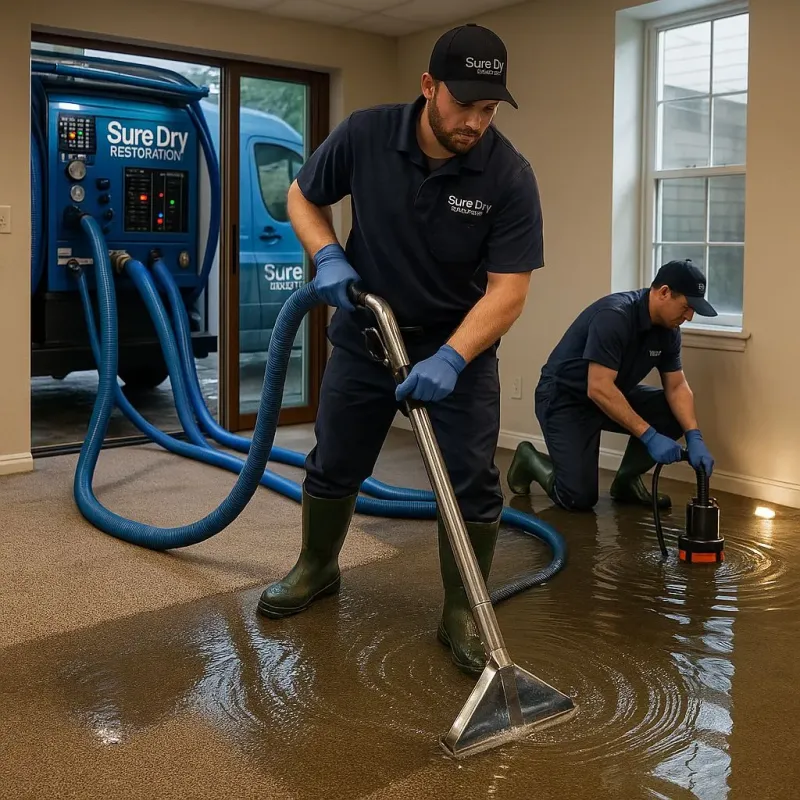 Water Extraction and Removal process in Woodville, WI